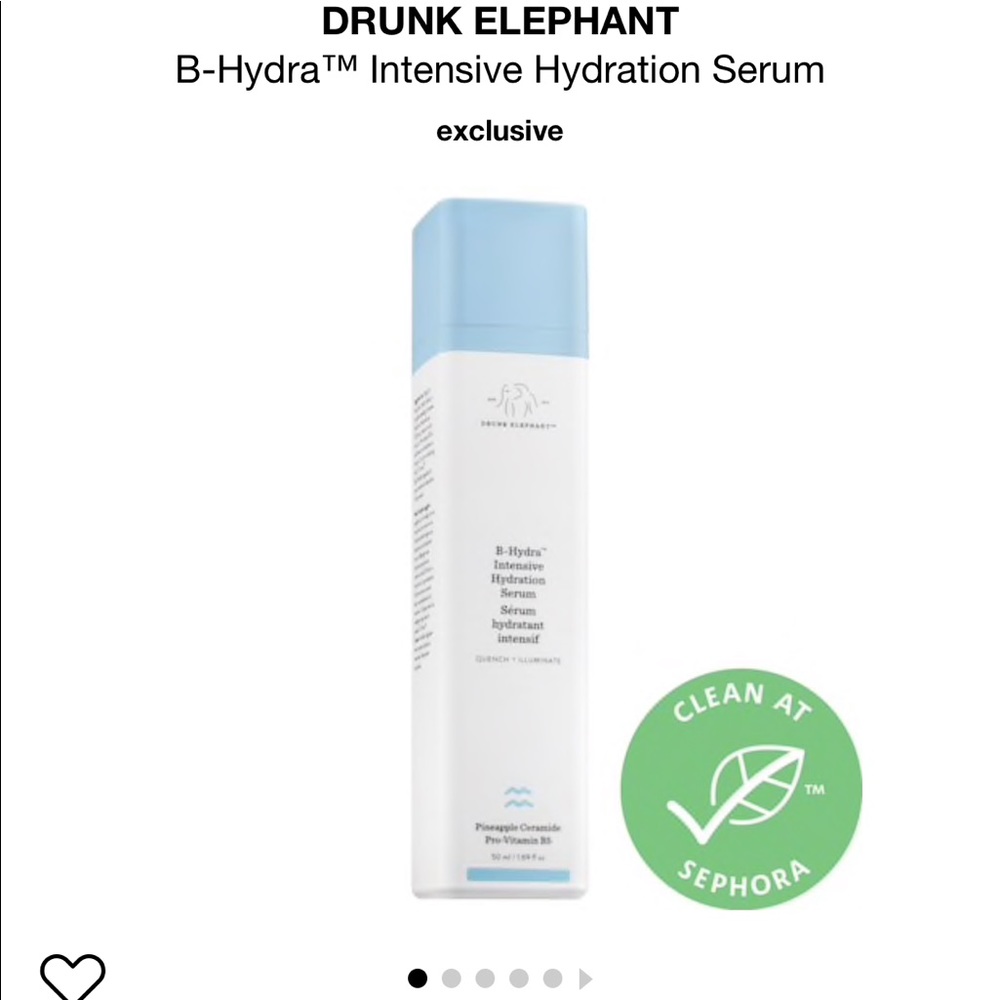 Drunk Elephant B Hydra Intensive Hydration Serum